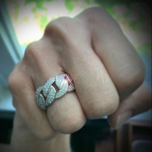 Gorgeous Man ring /Sterling Silver